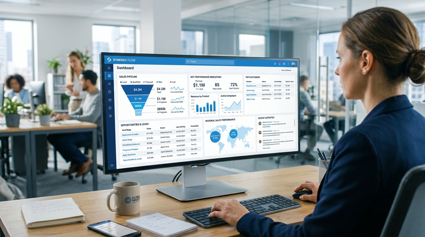 SynergyFlow Enterprise CRM / ERP - CRM / ERP